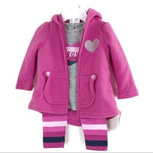 Nannette Baby clothes 3pc set 0-3 months